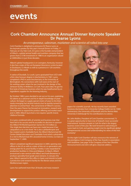 cork's gathering - Cork Chamber of Commerce