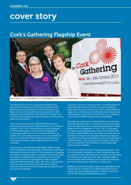 cork's gathering - Cork Chamber of Commerce