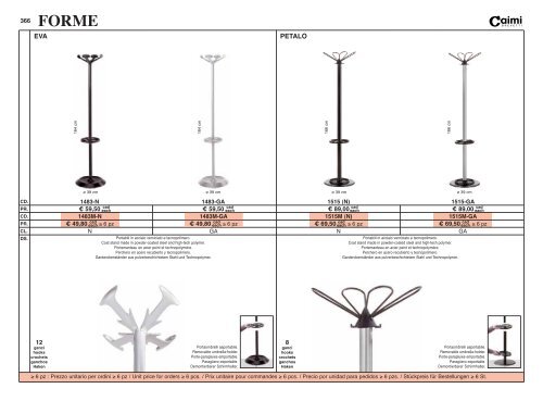 forme - Caimi