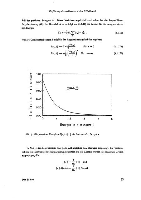 Einführung des Omega - Mesons in das N ambu-J ona-Lasinio Modell