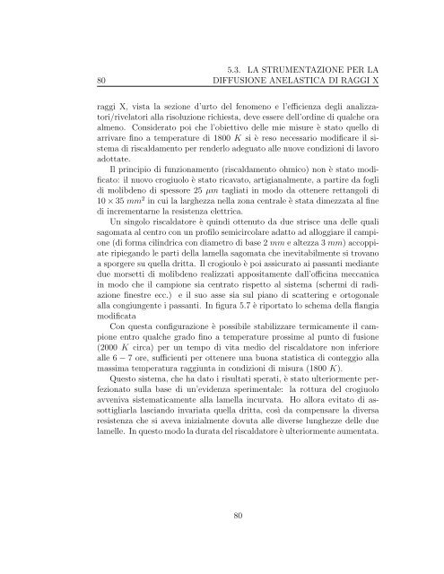 Diffusione della luce e dei raggi X in silice amorfa - La Sapienza