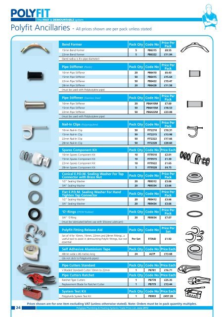 The Total Plumbing Solution... - Polypipe