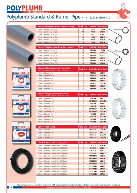 The Total Plumbing Solution... - Polypipe