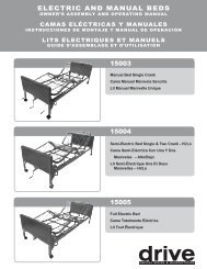 ELECTRIC AND MANUAL BEDS