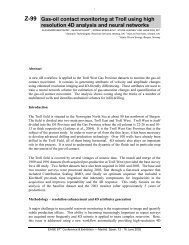 Gas-oil contact monitoring at Troll using high resolution 4D analysis ...