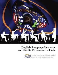 English Language Learners and Public Education in Utah