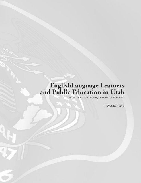 English Language Learners and Public Education in Utah