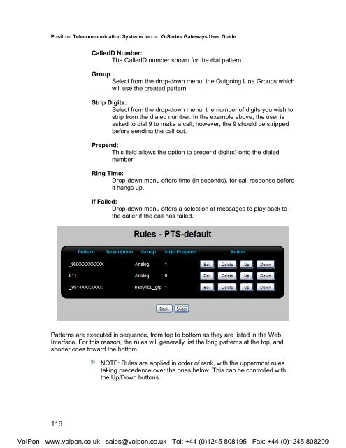 Positron G-Series User Manual (PDF)