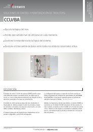 MÃ³dulo de Control: CCU - CAF Power & Automation