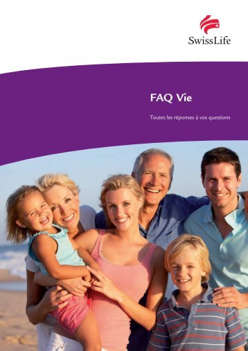 FAQ + lexique Vie individuelle.pdf - Swiss Life