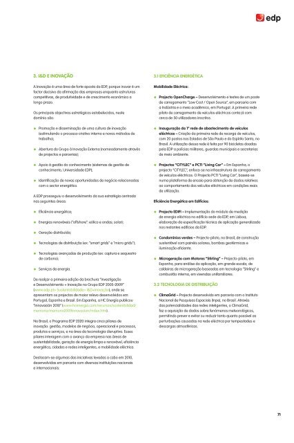 CapÃ­tulo Institucional e da Sustentabilidade - EDP