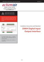 DI804 Digital Input Output Interface - Actionair