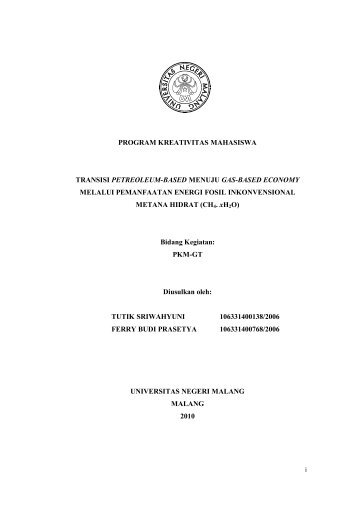 PDF: PKM-GT-10-UM-Tutik-Transisi Petreoleum Based