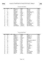 Championnats de France Route 2005 Ã  Lamballe - Club du Roller ...