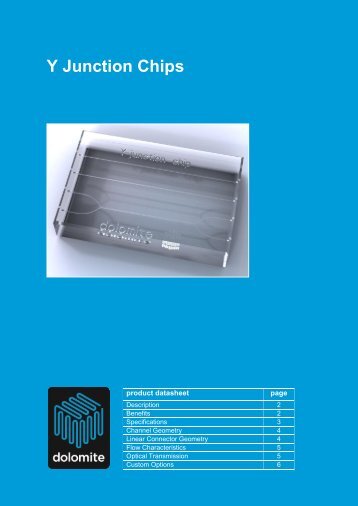 datasheet - Dolomite Microfluidics