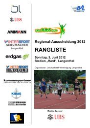 Rangliste