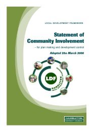 Statement of Community Involvement - Hambleton District Council