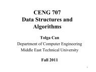 Lecture slides - index.tr [METU Computer Engineering] - Middle East ...