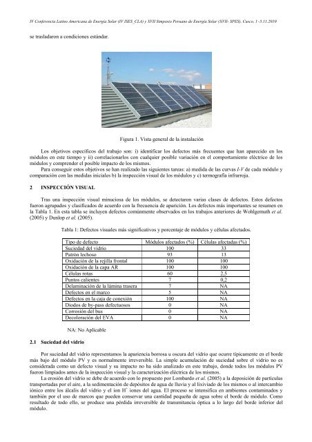 degradación de módulos fotovoltaicos de silicio cristalino tras 12 ...