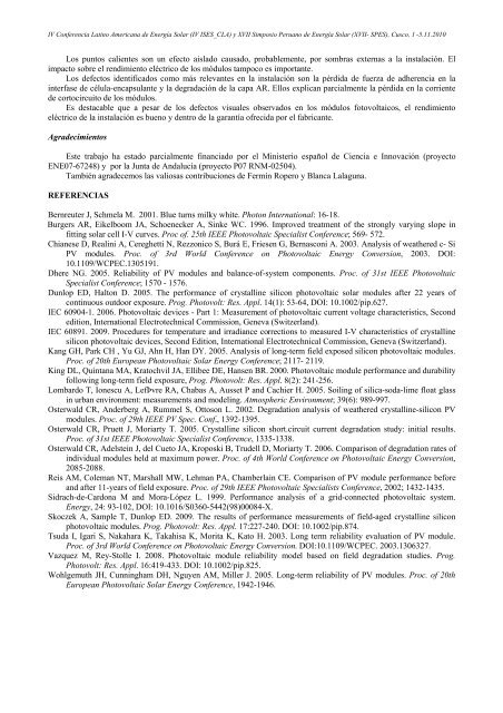 degradación de módulos fotovoltaicos de silicio cristalino tras 12 ...