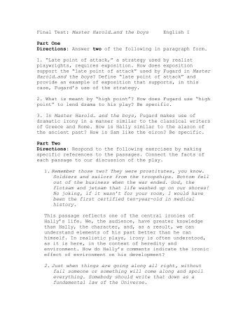 Private High School Admission Essay Examples Master Harold And The Boys Thesis Supply Chain Management Essay Choco Obamfree Essay Example Obam Co High School Senior Essay also Health Awareness Essay Assignment Help Us If You Need Help Writing A Paper Contact Master High School Essays Samples
