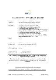 EXAMINATIONS â MOCK EXAM - 2012/2013 - DCU