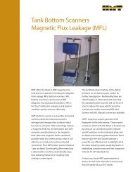 Tank Bottom Scanners Magnetic Flux Leakage (MFL) - HMT