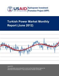 Turkish Power Market Monthly Report (June 2012) - Hydropower ...