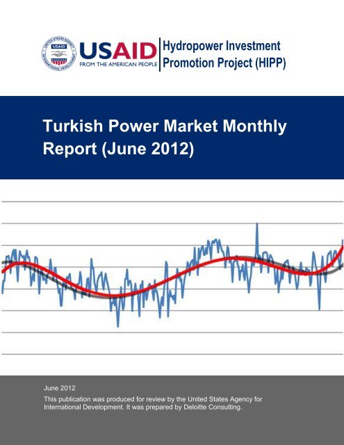 Turkish Power Market Monthly Report (June 2012) - Hydropower ...