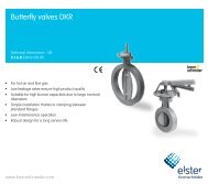 Butterfly valves DKR
