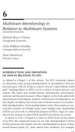 6 Multiteam Membership in Relation to Multiteam Systems