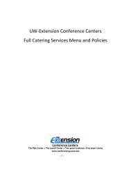 ECC Full Catering Menu 7-1-10 pdf - Pyle Center - University of ...