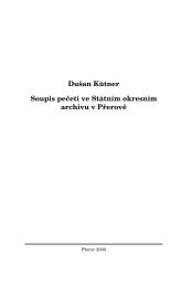 PeÄetÄ 2003 - ZemskÃ½ archiv v OpavÄ