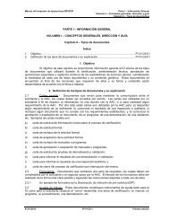 PARTE I â INFORMACIÃN GENERAL VOLUMEN I ... - ICAO