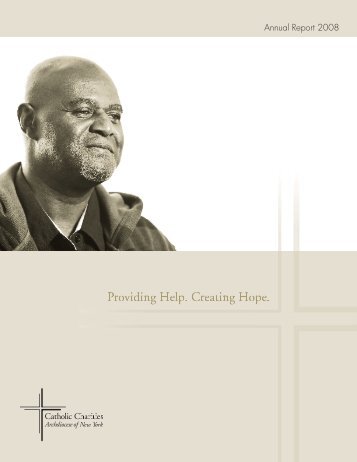 Annual Report 2008 - Catholic Charities of the Archdiocese of New ...