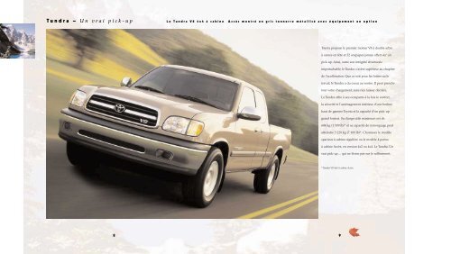 Toyota Tundra 2001 - Toyota Canada