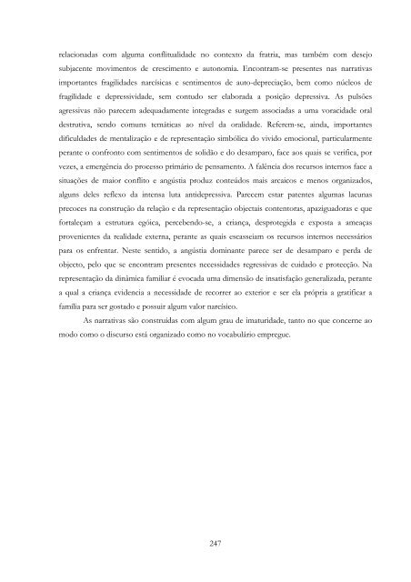 Na Terra do Nunca, no lugar de ninguÃƒÂ©m: dinÃƒÂ¢mica familiar ...