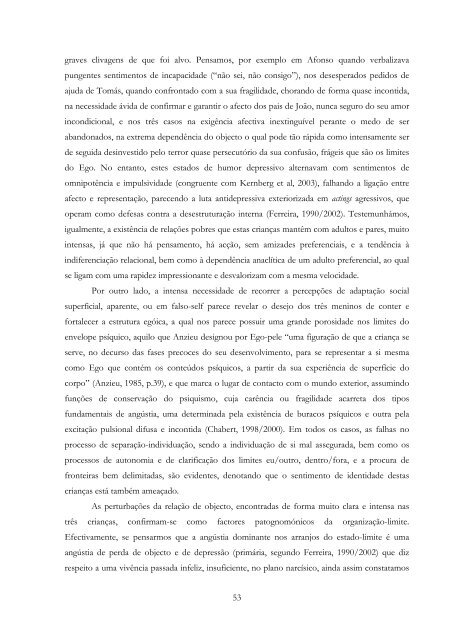 Na Terra do Nunca, no lugar de ninguÃƒÂ©m: dinÃƒÂ¢mica familiar ...