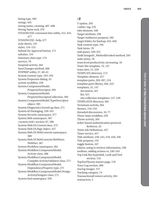 Microsoft SharePoint. Building Office 2007 Solutions in VB 2005 ...