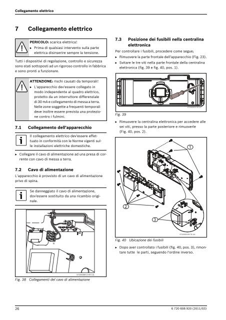 Manuale di installazione e di utilizzo - Bosch