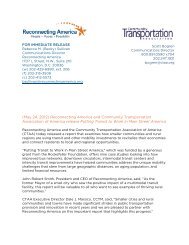 Press Release - The Community Transportation Association of ...