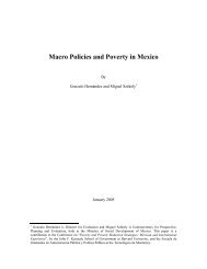 Macro Policies and Poverty in Mexico - TecnolÃ³gico de Monterrey