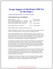 eDocPrinter PDF Pro SDK for Developers