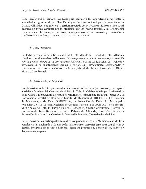 Proyecto: AdaptaciÃ³n al Cambio ClimÃ¡ticoâ¦ - Caribbean ...