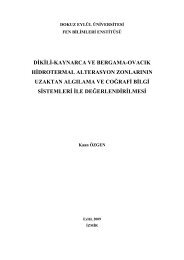 dikili-kaynarca ve bergama-ovacÄ±k hidrotermal alterasyon zonlarÄ±nÄ±n ...