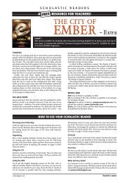 The City of Ember - Scholastic