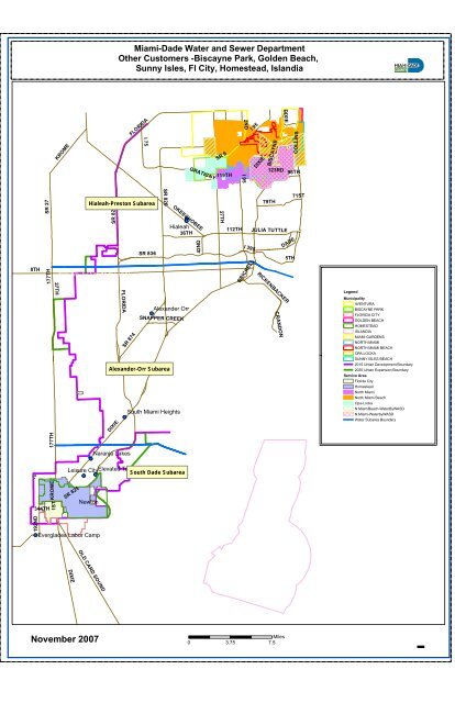 Water Supply Plan - City of Miami