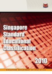 (SSEC) 2010 - Statistics Singapore