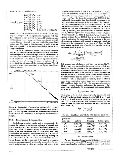 NIST Technical Note 1337: Characterization of Clocks and Oscillators