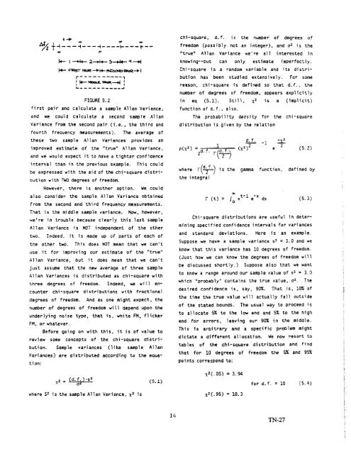 NIST Technical Note 1337: Characterization of Clocks and Oscillators